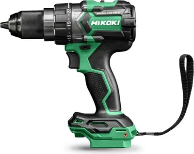 Produktbild von Hikoki DV18DCW2Z, Handbohrmaschine, Bürstenlos, Schwarz, Grün, 1,3 cm, 2000 RPM, 10,2 cm