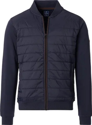 Produktbild von REDMOND Casual Herren Sweatjacke Zipper Comfort Baumwollemix Blau M