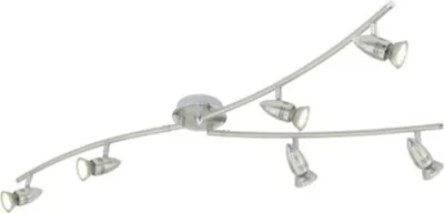 Obrázek produktu pro EGLO MAGNUM-LED, 6 žárovek, LED, GU10, 3000 K, IP20, Chrom