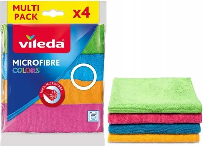 Immagine prodotto di Vileda panno in microfibra COLORS 4 pz.