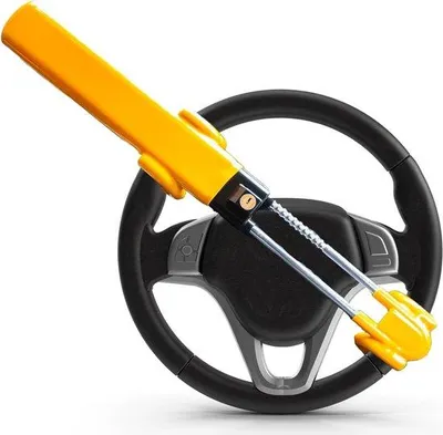 Produktbild von Stuurslot Heavy Duty mit 2 Schlüsseln, Autodiebstahlschutz, robust