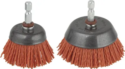 Productafbeelding van Wolfcraft Borstel met nylonborstels, diameter 65 mm, schacht 6 mm