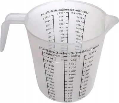 Produktbild von Messbecher 1,5l Kunststoff