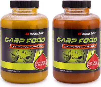 Produktbild von Tandem Baits 2-er Set Carp Food Attractive Activator Flavour Mix No 1, Karpfen Angeln ohne Mühe, Köder zum Große-Fische-Angeln, Karpfenzubehör für Profis & Hobby-Angler 5 ml