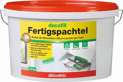 Produktbild von Decotric Decofill Fertigspachtel 15 kg