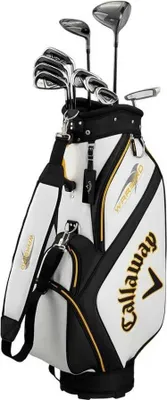 Produktbild von Callaway Warbird White/Yellow/Black Rechte Hand Stahl Regular Komplettset