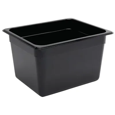 Produktbild von Vogue GN-Behälter GN1/2 schwarz 200mm