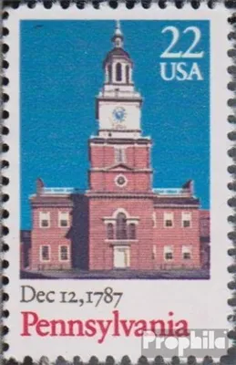 Produktbild von Briefmarken USA 1987 Mi 1942 (kompl.Ausg.) postfrisch Verfassung Pennysylvania