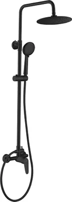 Produktbild von BADLAND Duschsäule SAGRA Duschsystem, Brausegarnitur in Schwarz