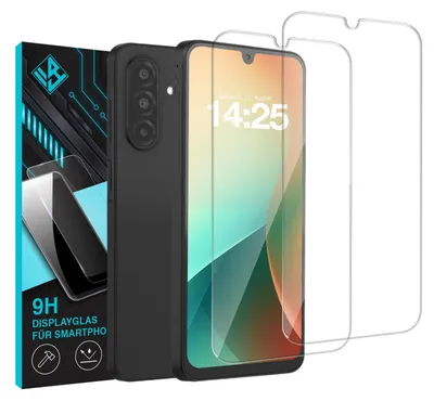 Produktbild von 2x 9H Schutzglas Displayschutzfolie für Samsung Galaxy A17 / A17 5G Displayglas Displayschutz Glas Panzerfolie Schutzglasfolie
