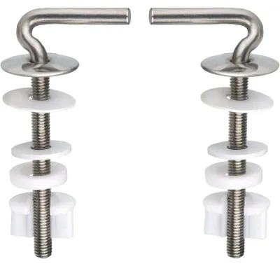 Immagine prodotto di cornat tec364896 - cerniera per sedile wc con fissaggio rapido,