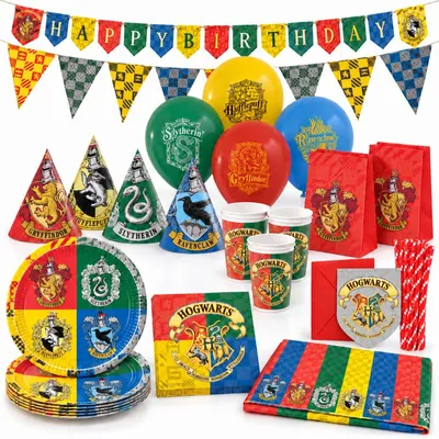 Produktbild von Harry Potter XL Partyset Kindergeburtstag Geburtstag Partydeko