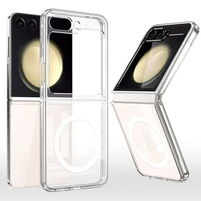 Produktbild von Für Samsung Galaxy Z Flip7 FE / Flip6 5G Kunststoff Magsafe Schutz Hülle Case
