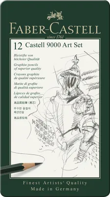 Immagine prodotto di Set di 12 matite FABER-CASTELL Castell 9000