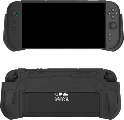 Zdjęcie produktu dla Etui ochronne INF z TPU do Switch2, z pełną osłoną – Czarny