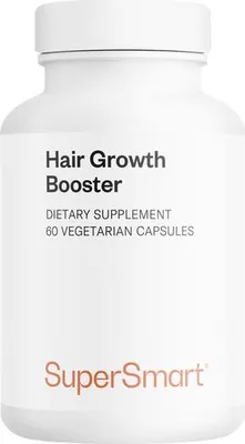 Image de SuperSmart Hair Growth Booster Dietary Supplement - 60 Gél. Vég.