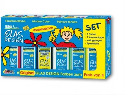 Produktbild von C. KREUL Hobby Line Glas Design Window Color Farben