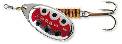 Produktbild von DAIWA Mepps Aglia TW, Spinner, silber-rot, 1 Stk, 52-07004 P