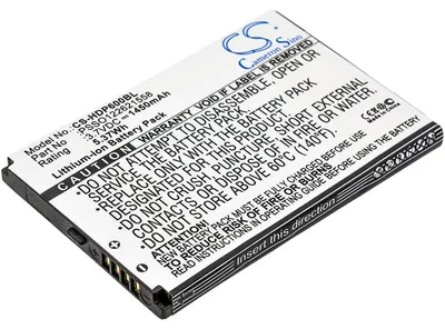 Immagine prodotto di TECHTEK Batteria compatibile con [HandHeld] 6000, 6000LU1, Dolphin 6000 sostituisce PSSO122621558