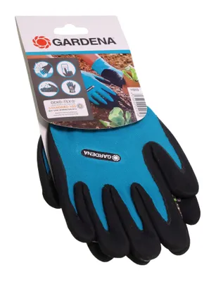 Zdjęcie produktu dla Gardena 11513-20, Rękawice ogrodnicze, Czarny, Niebieski, XL, Nitryl, Poliester