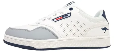 Image de KangaRoos : Chaussures de sport pour hommes, style RC, basses, blanches, pour le quotidien