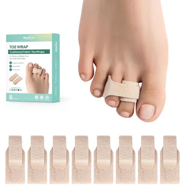 Produktbild von Zehenkorrektor Beugel L, 8 Stück, beige, für Zehenschutz