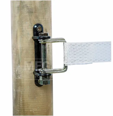 Produktbild von Eckisolator m. Zusatzbügeln - für 40 mm Breitbänder - Eckisolator mit Zusatzbügeln -