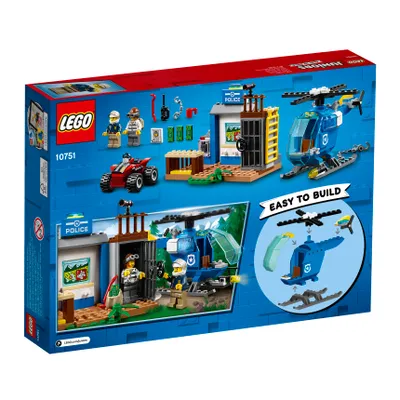 Produktbild von LEGO® Juniors Gebirgspolizei auf Verfolgungsjagd 10751