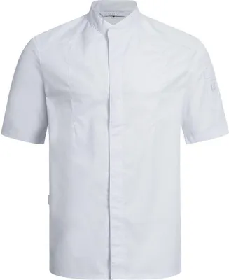 Produktbild von Greiff GASTRO MODA Cuisine Herren Premium-Kochjacke Kurzarm Weiß XL