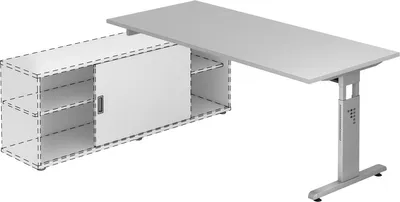 Immagine prodotto di Scrivania aggiuntiva OSE19, 180 x 80 cm