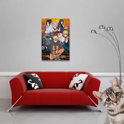 Produktbild von Naruto Shippuden - Poster - Group + 1 Ü-Poster der Grösse 61x91,5cm