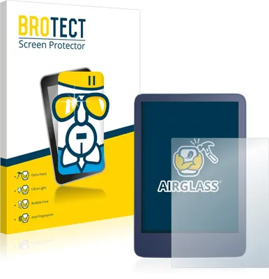 Produktbild von BROTECT Schutzglas für Amazon Kindle Reader 2022 / 2024 Schutzfolie Panzer Folie Glas Display Schutz klar