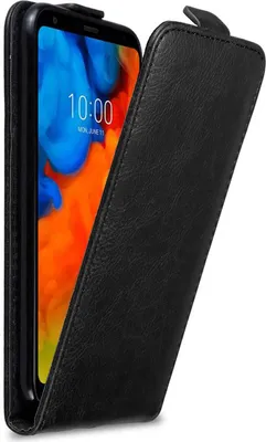 Produktbild von Cadorabo Hülle für LG Q STYLUS Schutz Hülle in Schwarz Flip Etui Handyhülle Case Cover