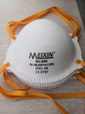Produktbild von 10x MEIXIN Hochwertige Medizinische Atem Schutzmaske Atemschutzmaske FFP2 Schutz Maske Zubehör Neu