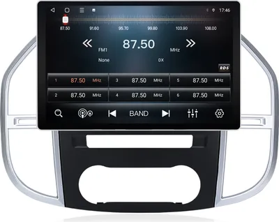 Produktbild von 13" Android rádio 4+64GB pre Mercedes Vito W447 od 2014 2Din autorádio s Carplay navigáciou GPS 4G LTE