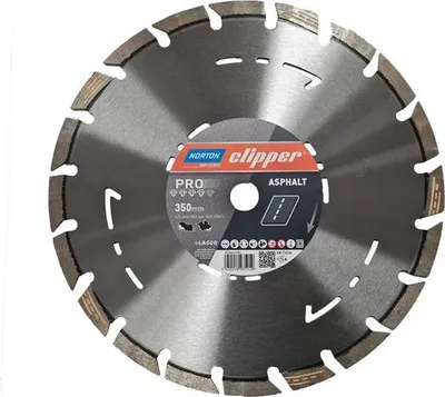 Immagine prodotto di Disco da taglio diamantato Norton Clipper (Ø 350 mm foro 25,4 mm / per smerigliatrici/tagliagiunti) - 70184631581