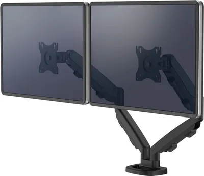 Produktbild von Fellowes TFT-/LCD-Doppel-Monitorarm Eppa schwarz aus Metall