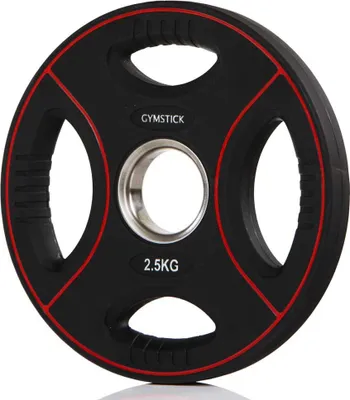 Produktbild von Gymstick Pro Polyurethan5kg Teller Schwarz 5 kg Schwarz 5 kg