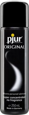 Produktbild von pjur ORIGINAL - Langanhaltendes, extra-samtiges Silikon-Gleitgel und Massageöl für mehr Genuss - kompatibel mit Latexkondomen (250ml)