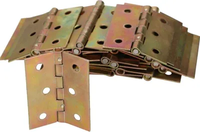 Produktbild von KOTARBAU® Möbelscharniere 50 x 40 mm 100 St. Gerollte Scharniere Alle Größen Tischband Türband Möbelband Verzinkt Türscharniere Scharnier Kistenband Schrankscharniere