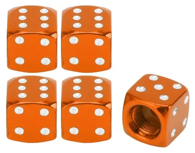 Immagine prodotto di 5 tappi per valvola di pneumatico, 12x12 mm, universali per auto, biciclette e motociclette