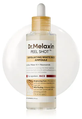 Produktbild von Dr. Melaxin Peel Shot Exfoliating White Rice Ampoule