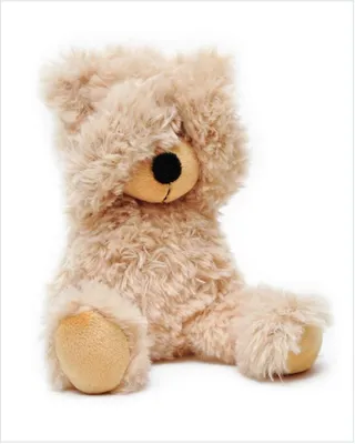 Produktbild von Wallario Poster - Süßer Teddybär, Kunstdruck Größe: 40 x 50 cm