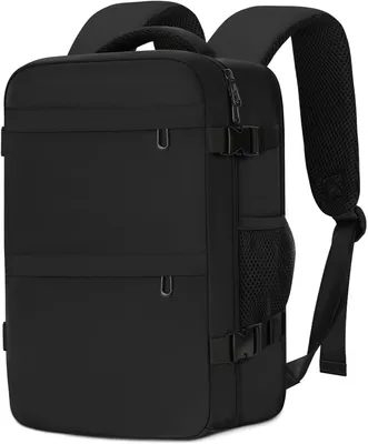 Produktbild von Rucksack 40x20x25 cm, 20 L, schwarz, Handgepäck, für Damen und Herren, für Reisen