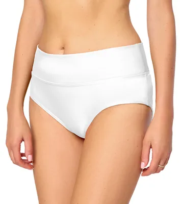 Produktbild von Bellivalini  Damen Bikini Slip  VR-Brief-5 (Weiß, XXL)