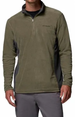 Immagine prodotto di Polo Del Marchio Columbia Del Modello Klamath Range Ii Half Zip Verde