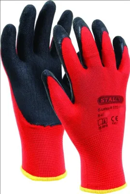 Produktbild von STALCO Polyesterhandschuhe S-Latex 10 12 Paar