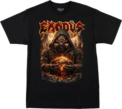 Produktbild von Exodus T-Shirt Herren No Gods No Masters No Mercy schwarz S