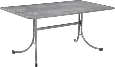Produktbild von MWH Universal Gartentisch - Metall, Farbe: Eisengrau, Maße: 160 cmx90 cmx74 cm; 879517