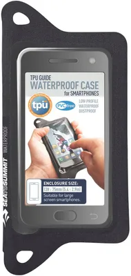 Produktbild von Sea to Summit Handyhülle TPU Guide Waterproof Case For Smartphones Black schwarz